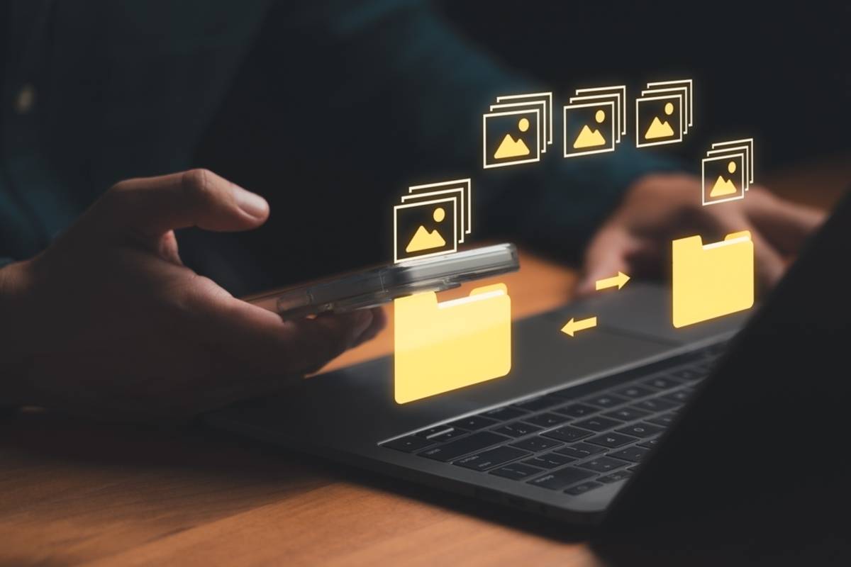 File storage conceptual image
